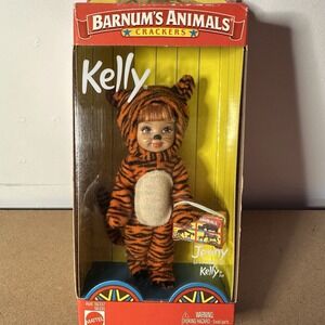 VTG 2002 Jenny Tiger Barnum's Animals Crackers Friend of Kelly Barbie Mattel NIB